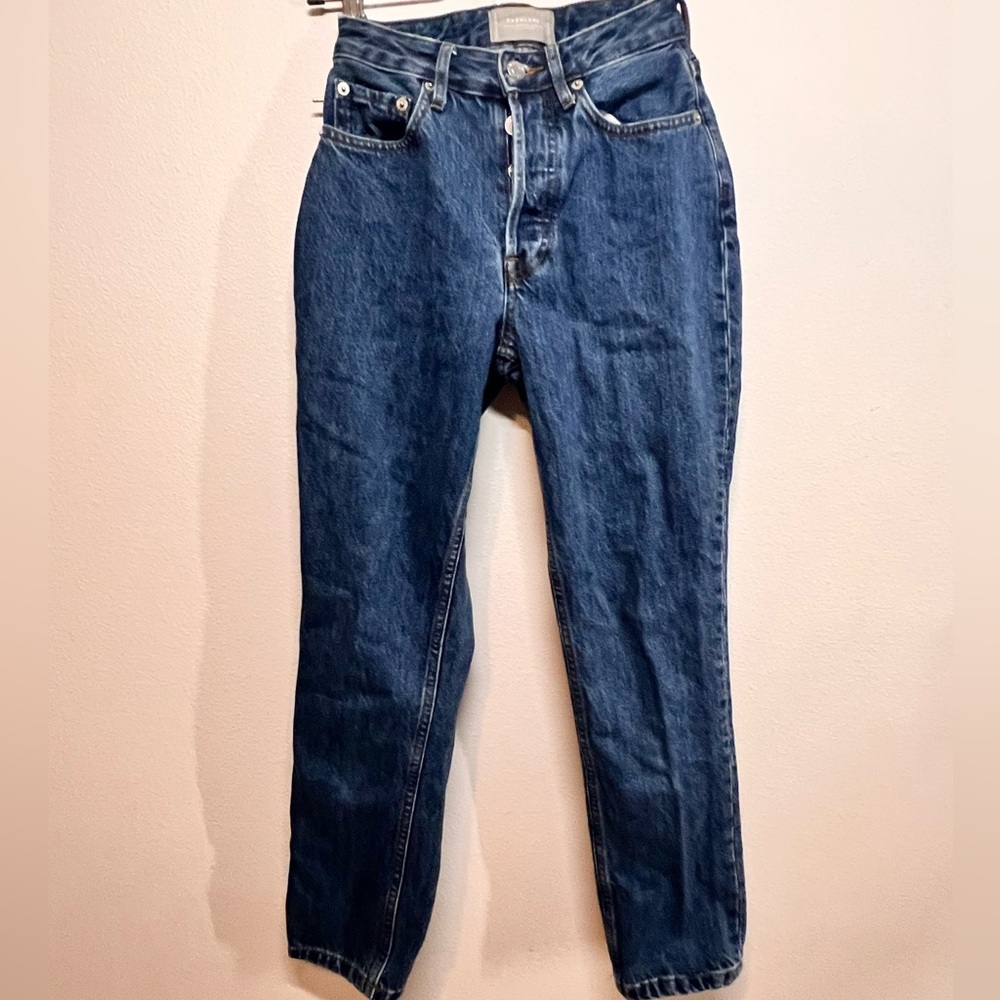 Everlane Women's Boyfriend Jeans - Dark Blue